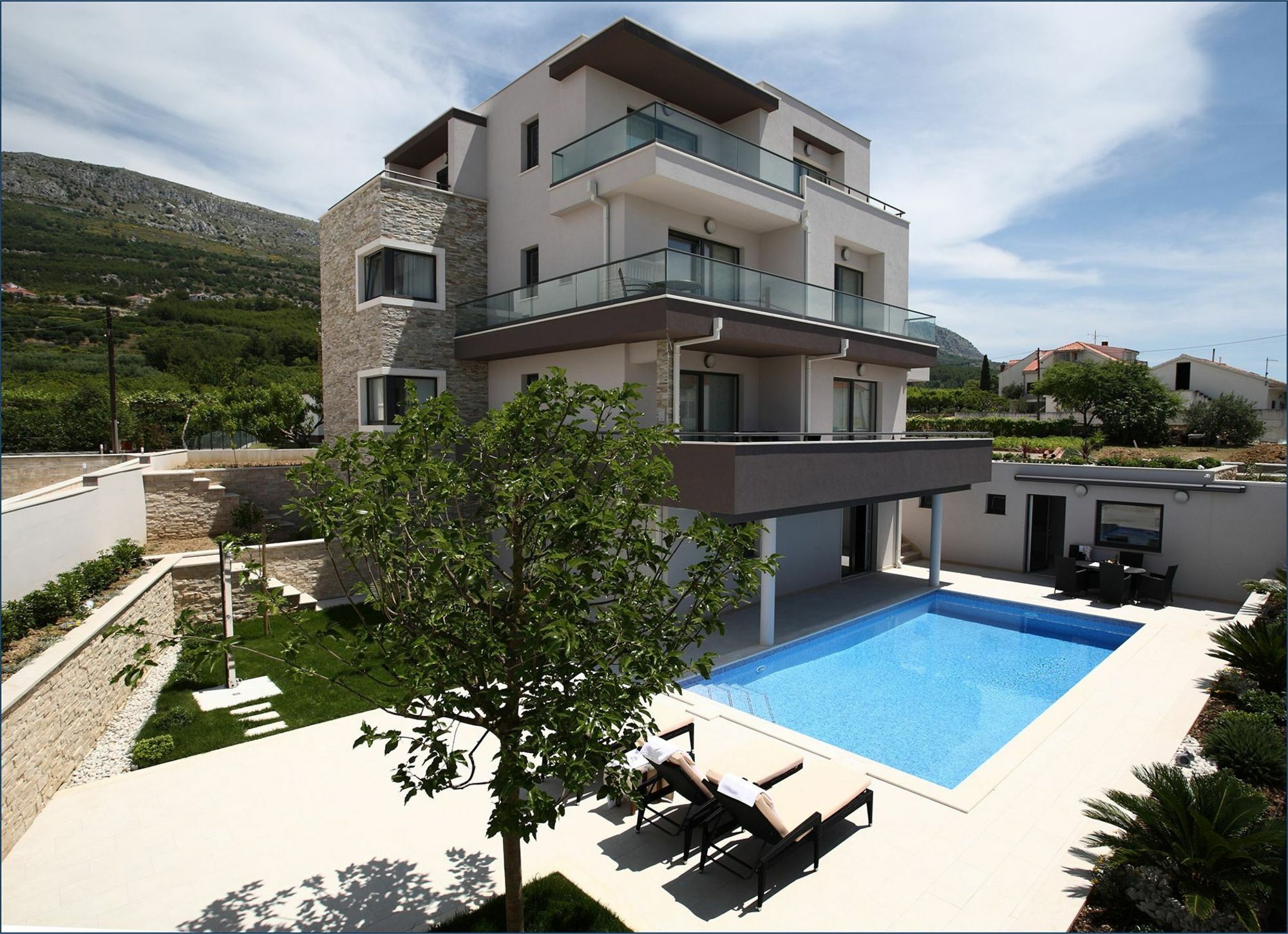 Villa Lucas Podstrana Exterior foto